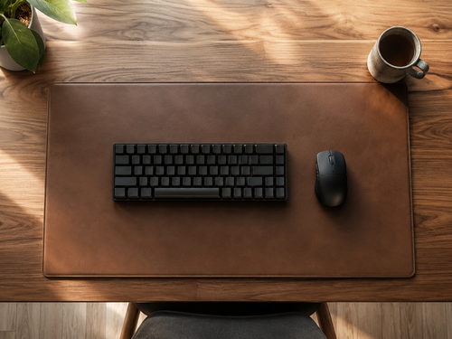 PU Leather Desk Mat – Waterproof & Non-Slip