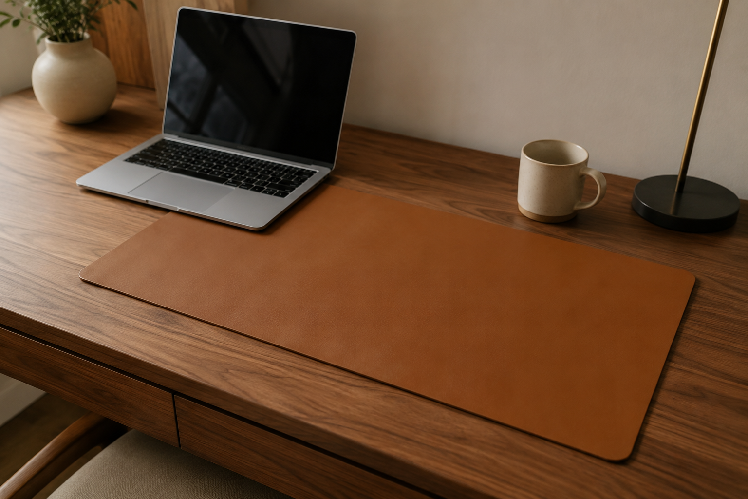 PU Leather Desk Mat – Waterproof & Non-Slip