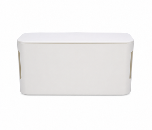 Casly Minimalist Cable Management Box - hidden cord storage desk organizer